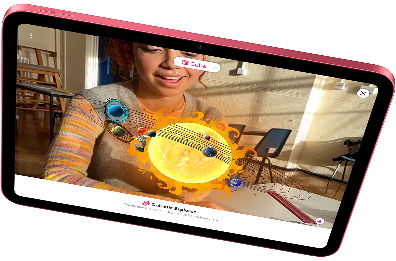 Mit dem iPad10 ganz einfach: Spielerisches Lernen dank Augmented Reality.