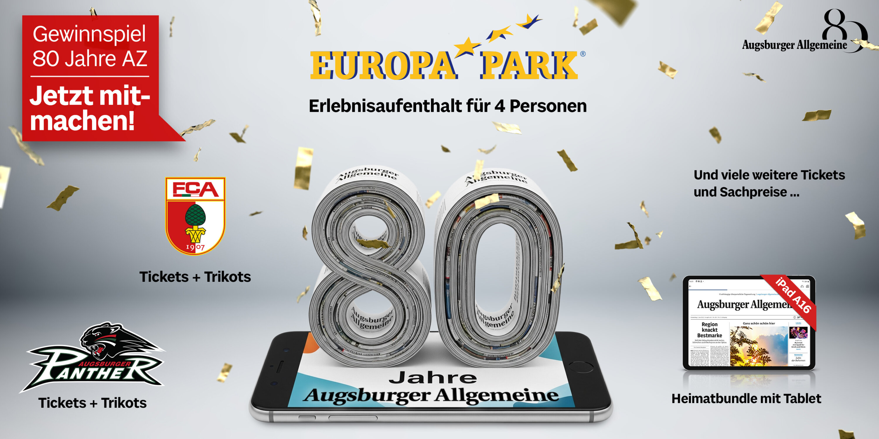 80 Jahre AZ Gewinnspiel